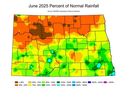 This is a precipitation map from 06 of 2025