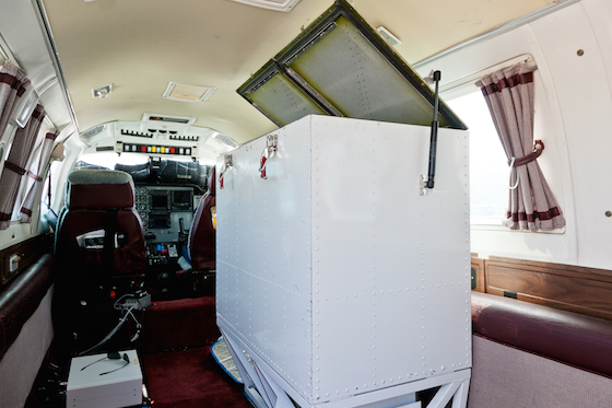 Dry Ice Hopper taken by Keisuke Yoshimura, 2013 Pilot Intern